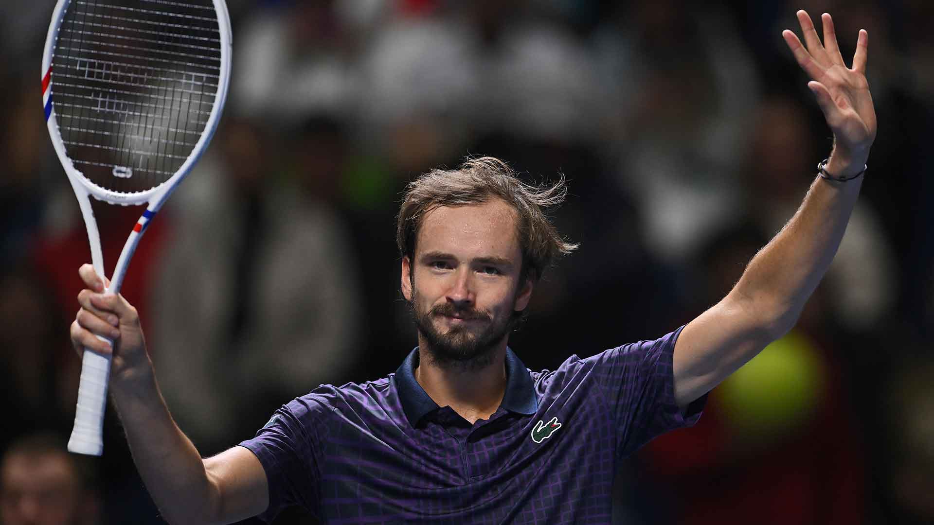 Daniil Medvedev disputó su segunda final de la temporada en Almaty.