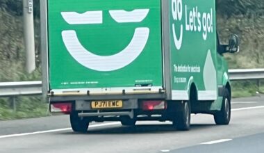 Because some of the shutter on the back has been replaced, this AO truck looks suuuuuper sneaky!
