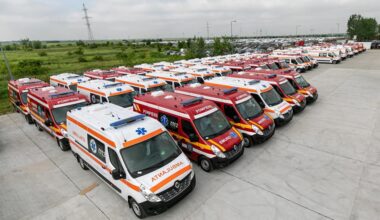 Noi ambulanțe pentru România – un pas important pentru modernizarea sistemului de urgență