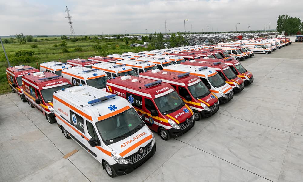 Noi ambulanțe pentru România – un pas important pentru modernizarea sistemului de urgență