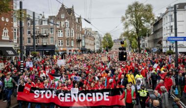 Nahost-Liveblog: ++ 250.000 Menschen bei Gaza-Demo in Amsterdam ++