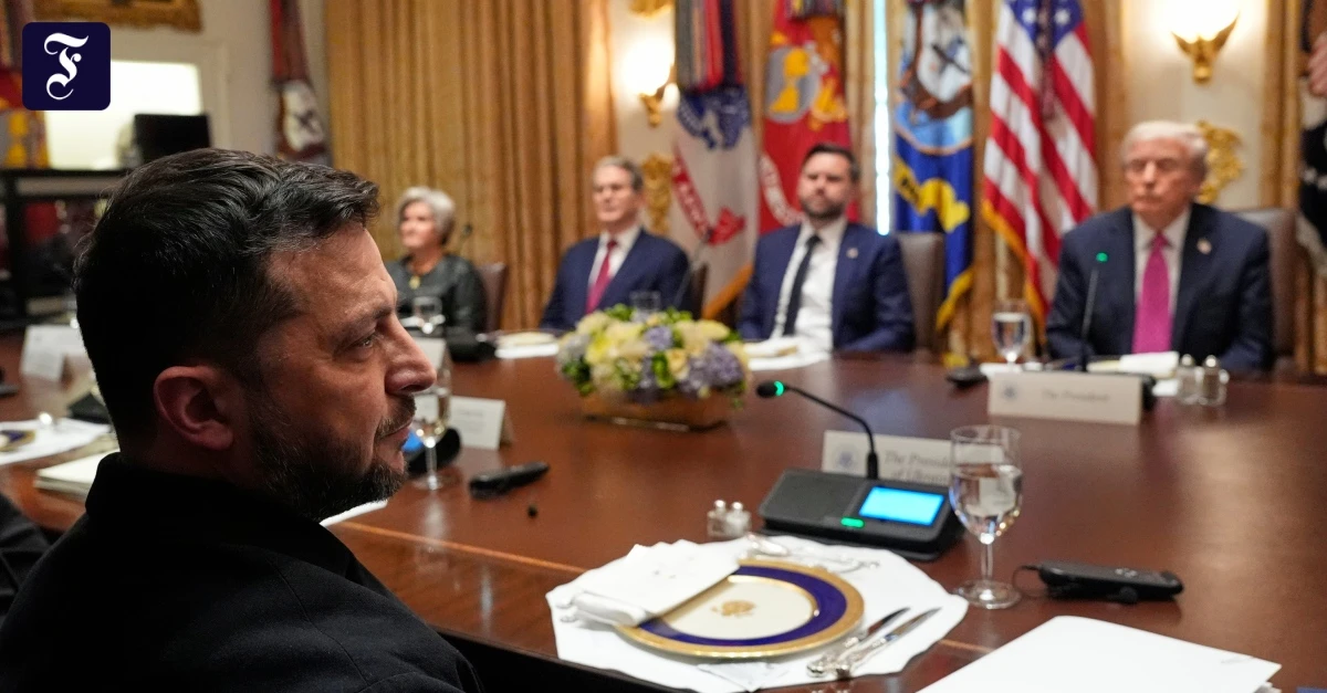 Bericht: Neuer Schlagabtausch zwischen Trump und Selenskyj