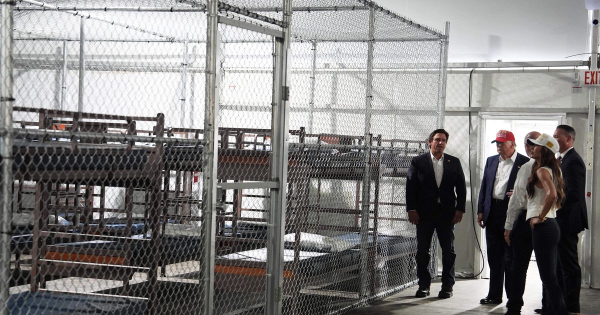 Trump awards Florida $608 million for "Alligator Alcatraz" amid environmental lawsuit battle