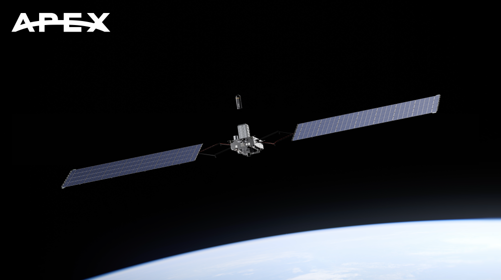 Caption: Apex has announced its forthcoming Project Shadow mission, to demonstrate space-based interceptor technology within the next year. Credit: Apex