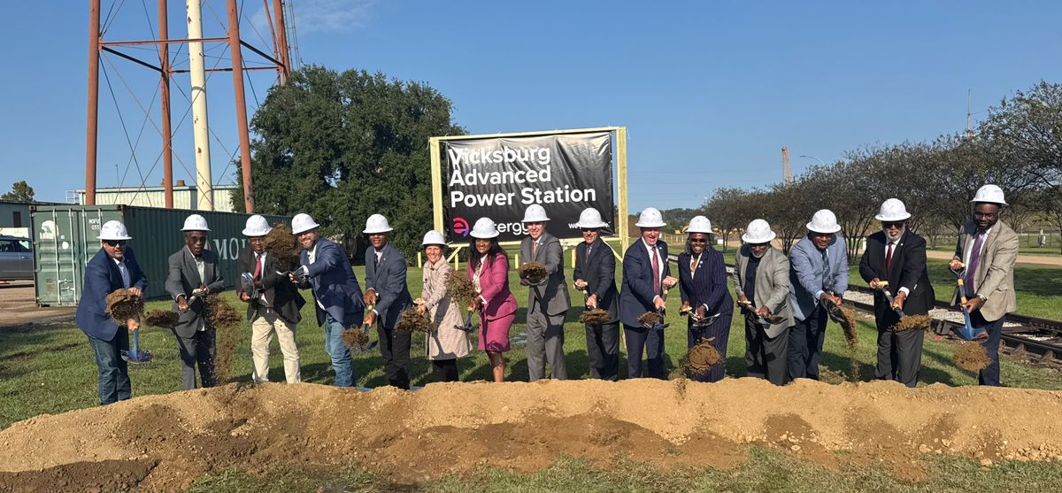 Groundbreaking marks next era of energy, economic growth in Vicksburg