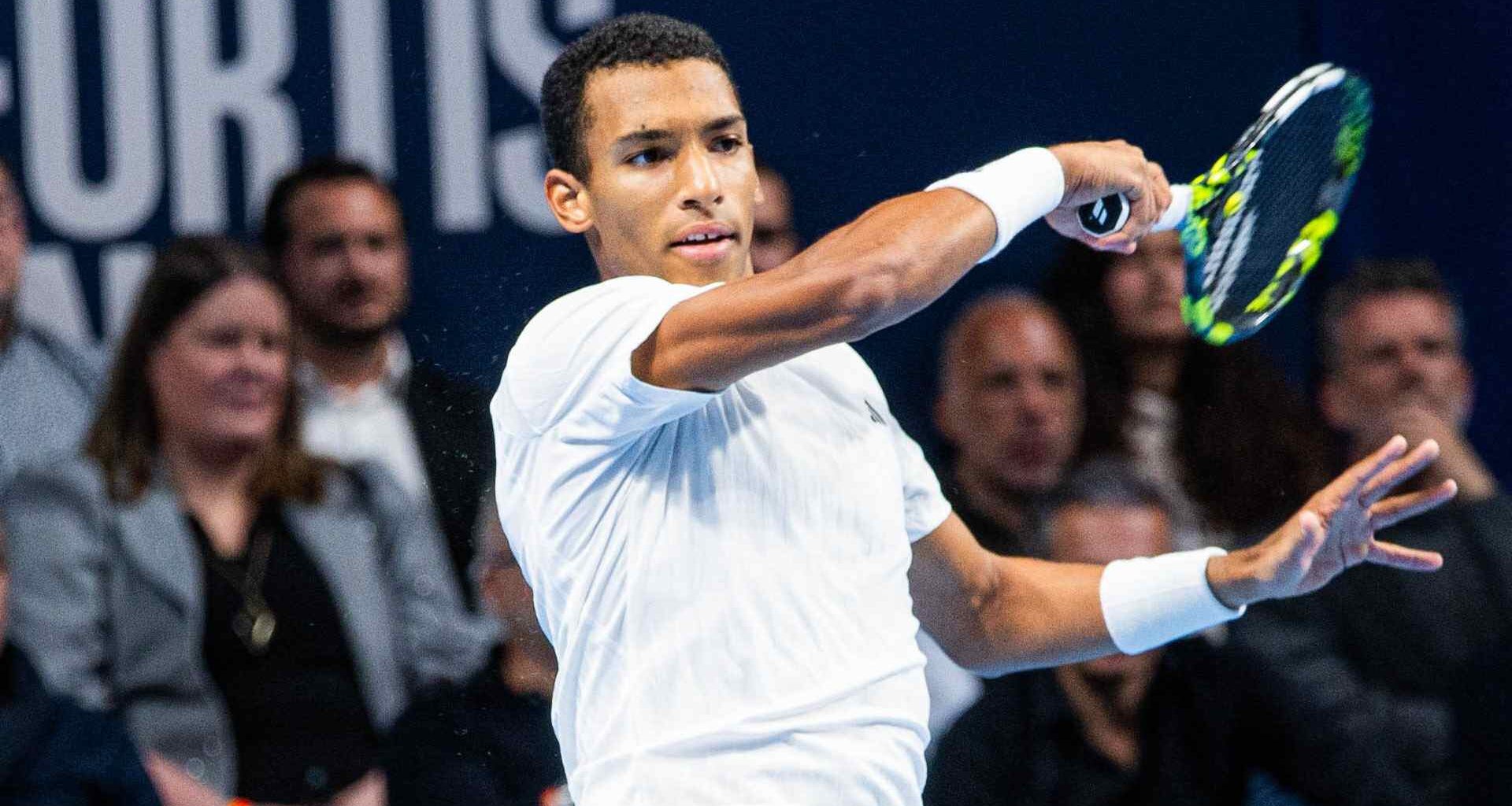 Felix Auger-Aliassime se convierte en el primer hombre en ganar múltiples títulos en el BNP Paribas Fortis European Open.