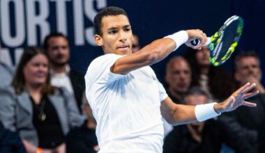 Felix Auger-Aliassime se convierte en el primer hombre en ganar múltiples títulos en el BNP Paribas Fortis European Open.