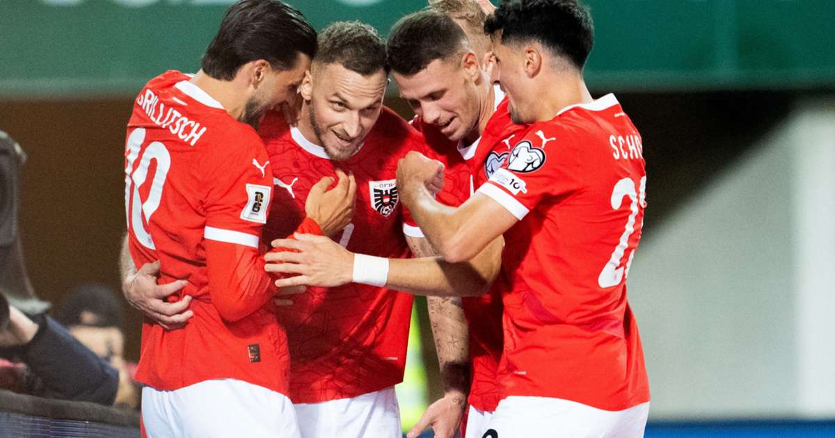 Arnautovic nets four in Austria rout, Denmark hit Belarus for six