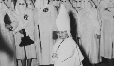 Black and white photo of Stephen Miller at his first summer camp in 1990