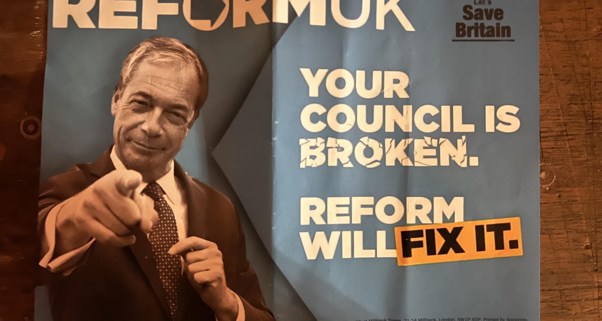 Someone defiled my letter box