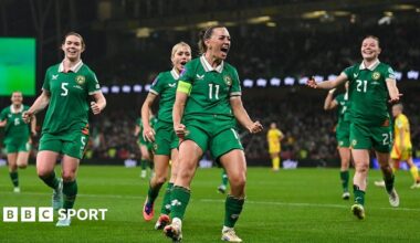 Republic of Ireland beat Belgium in play-off first leg