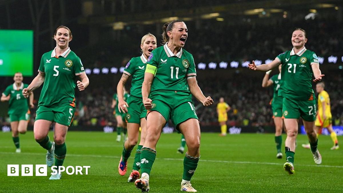 Republic of Ireland beat Belgium in play-off first leg