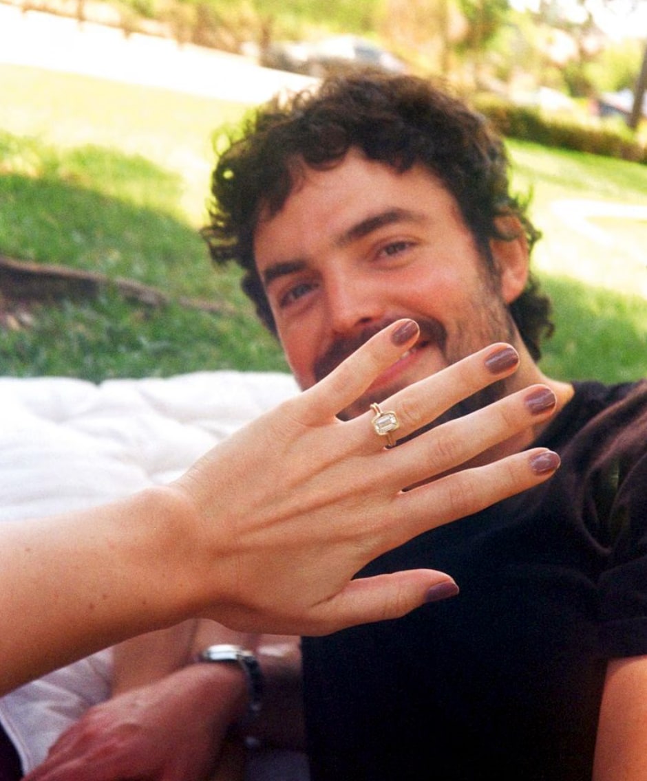 Stella shared the news of her engagement on Instagram