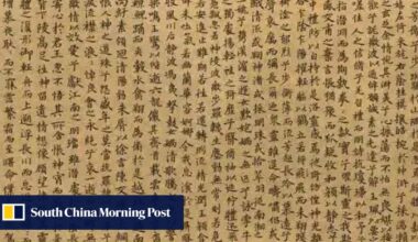 Ancient 1,600-year-old love writing restored by Chinese scientists using modern day tools