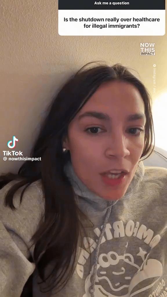 AOC is setting the record straight about the shutdown.