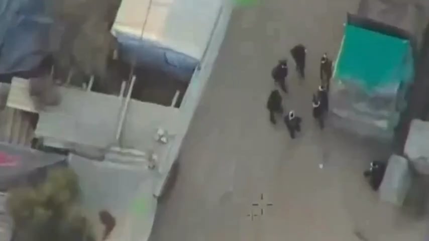 IDF strike on a Hamas cell during clashes with the Al-Majaida clan in Khan Yunis.
