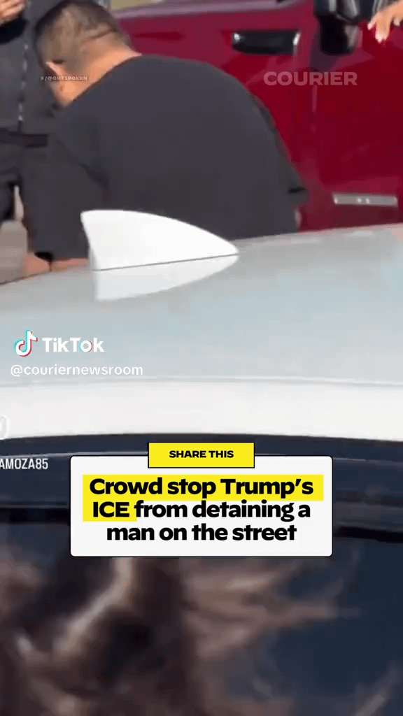 Remember: WE THE PEOPLE. ICE terrorists only have power when we’re divided — together, they’re weak.