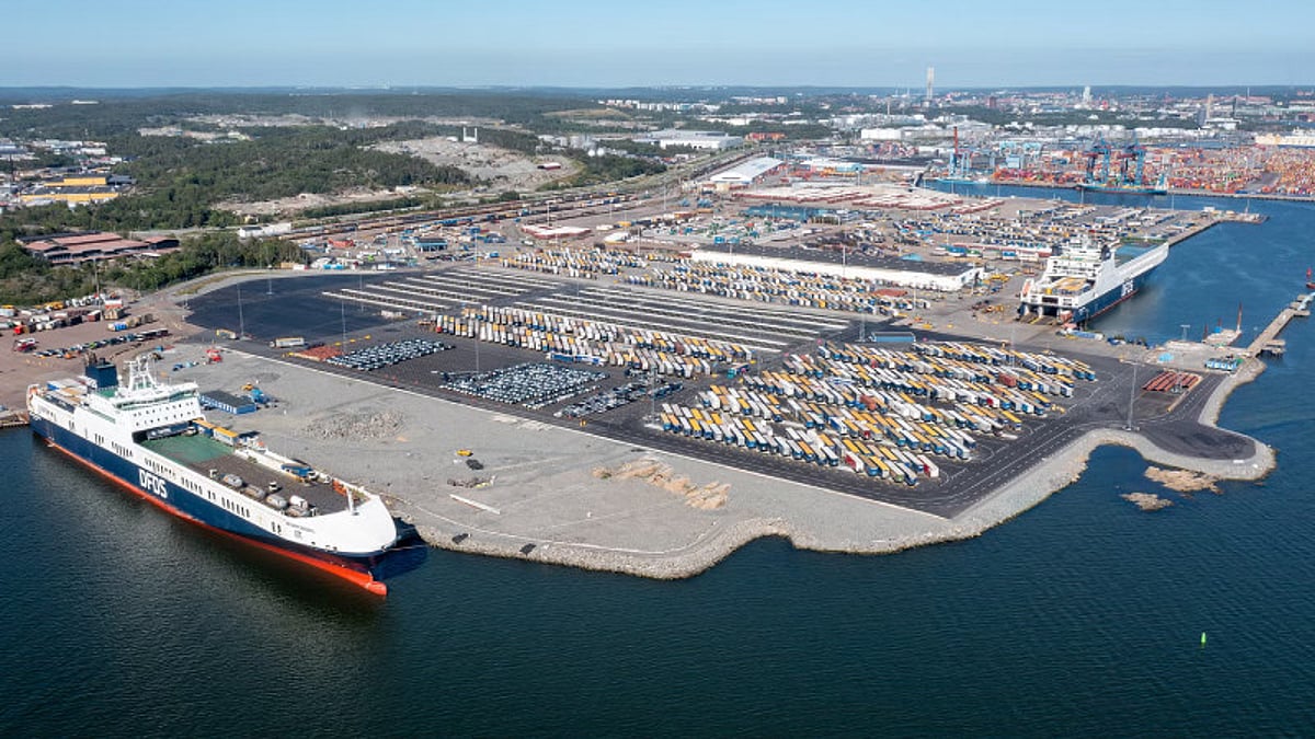 Swedish sea freight volumes stable despite fewer ship calls in Q3 2025