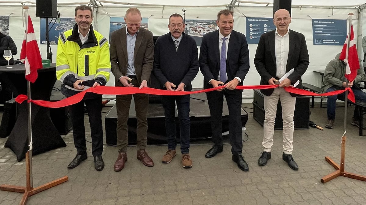 New container terminal now operational at Denmark's Fredericia Port