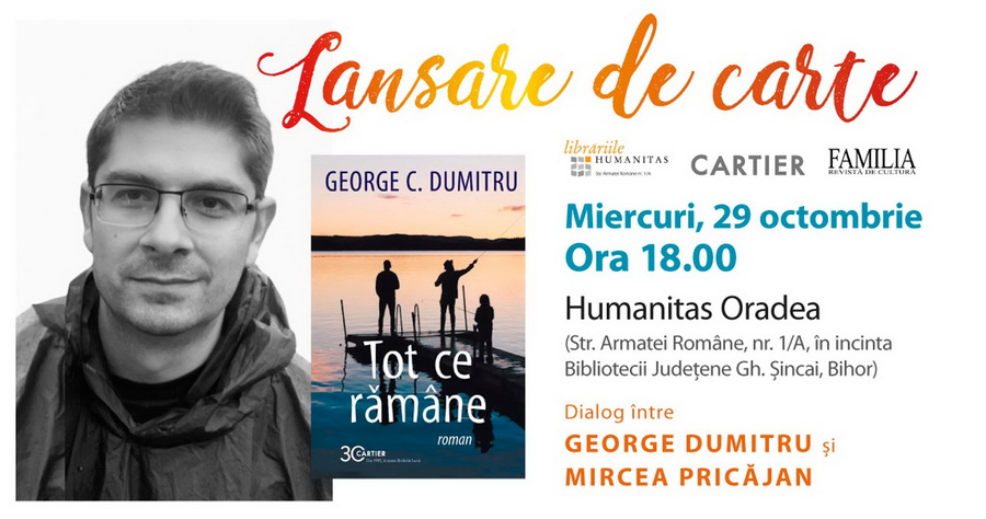 „Despre cotidianul ceaușismului tarziu”. Lansarea romanului...