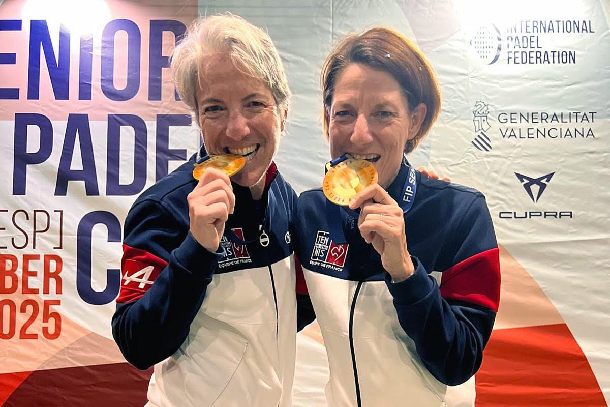 Catherine Lalanne sacrée championne d’Europe de padel