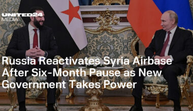 Russia Reactivates Syria Airbase After Six-Month Pause as New Government Takes Power — UNITED24 Media