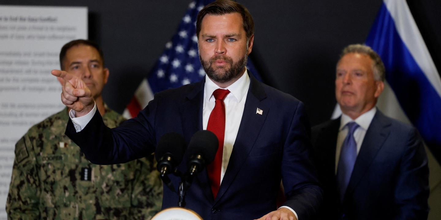 J. D. Vance, le vice-président américain, se dit « optimiste » sur la suite du cessez-le-feu et rappelle que le désarmement du Hamas prendra du temps