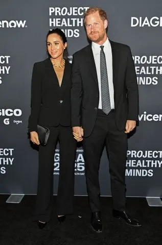 Andrew H. Walker/Shutterstock Meghan Markle and Prince Harry at the Project Healthy Minds World Mental Health Day Gala in New York City on Oct. 9, 2025