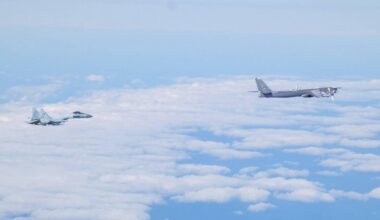 Japan scrambles jets as Russian nuclear-capable bombers fly near its coast