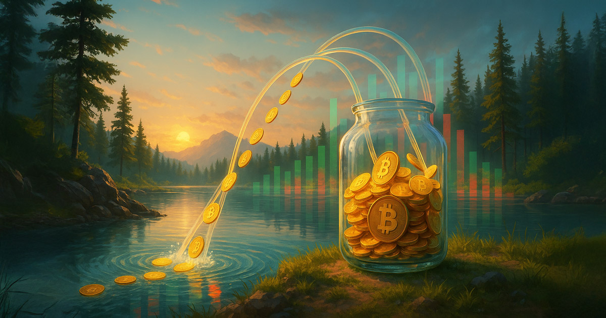 Why Bitcoin ETFs exploded to $9.7B volume as trade war fears hit