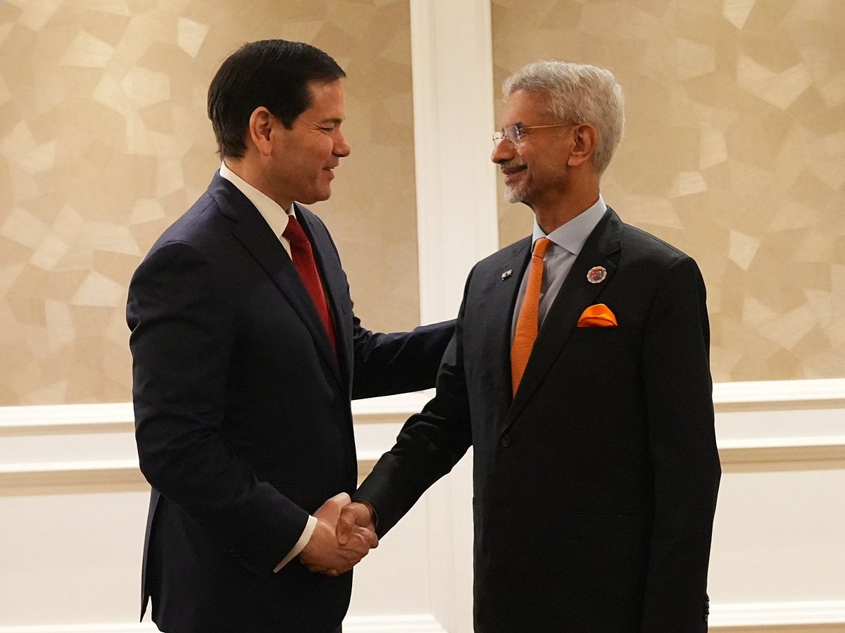 S Jaishankar Meets US Secretary Of State Marco Rubio At Kuala Lumpur