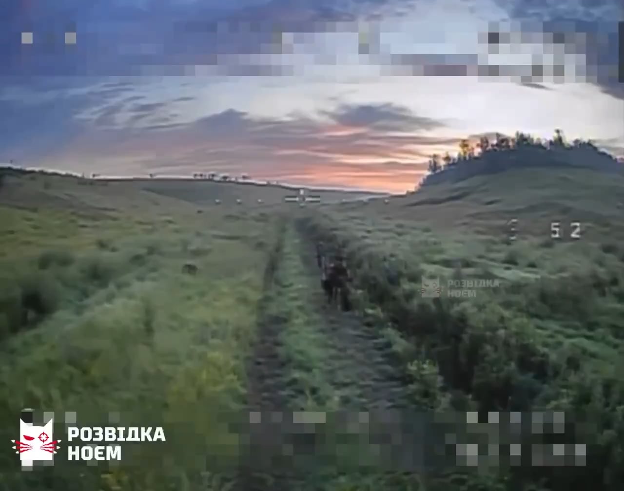 Ukrainian FPV drone strikes  russian  Cavalry