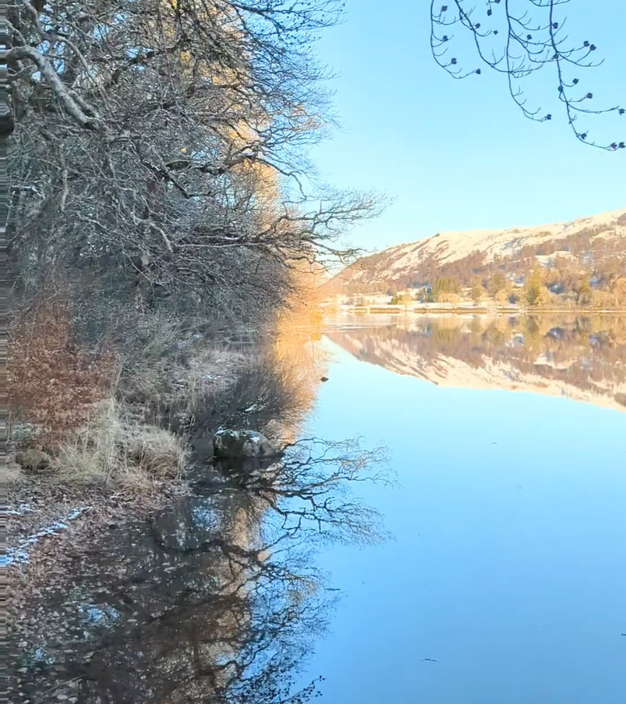 Loch Ouch at the beginning of the year 😁