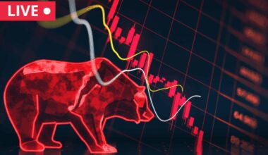 Sensex Today | Nifty 50 | Stock Market LIVE Updates: Sensex falls over 100 pts, Nifty below 24,800; Max Healthcare, Eternal top laggards