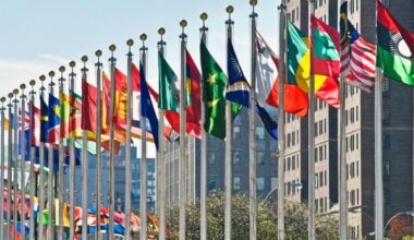 ΟΗΕ σημαίες εξωτερικά