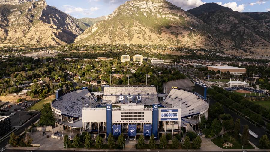 BYU/Utah LaVell Edwards Stadium Holy War...