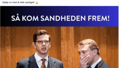 Socialdemokratiet: Så kom sandheden frem!
Den “ekspert”, som B.T. og Berlingske brugte til at kritisere Mette Frederiksen, viser sig faktisk at være politiker for Liberal Alliance. Ups!