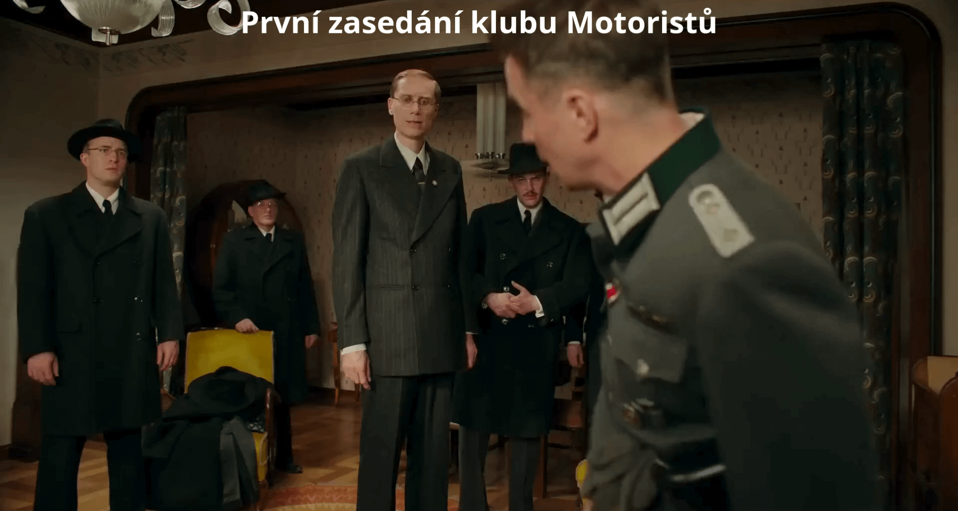 První zasedání klubů Motoristů je jakože: