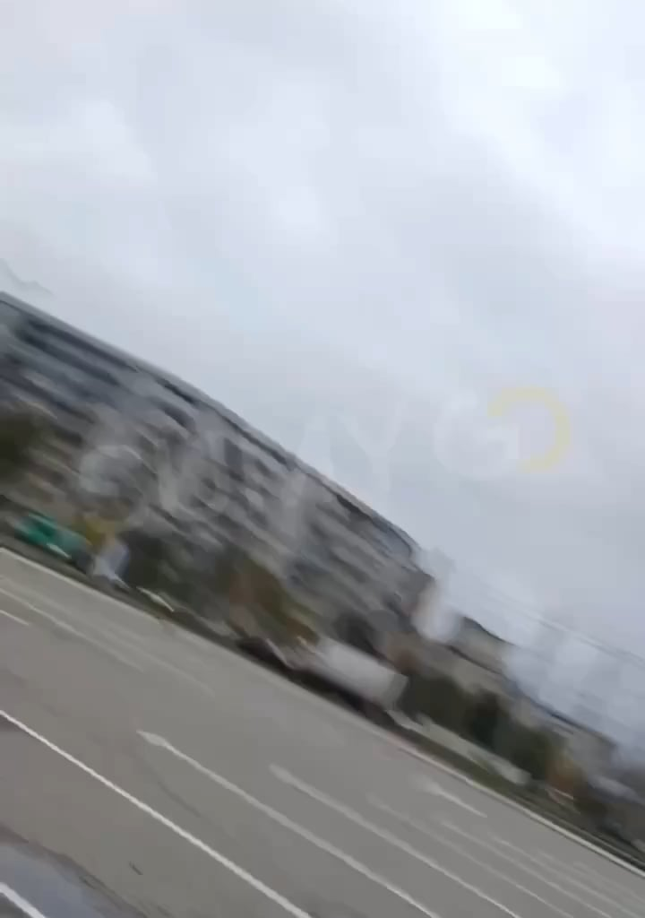 Russian  shahed attacks  gas station  in  Sumy,  but  misses  and hits a  truck