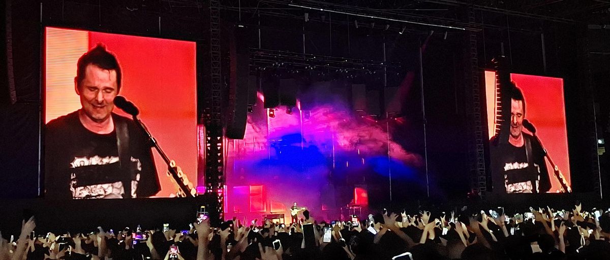 Muse performs at Incheon Munhak Stadium, Sept. 27. Courtesy of Kevin Grabb