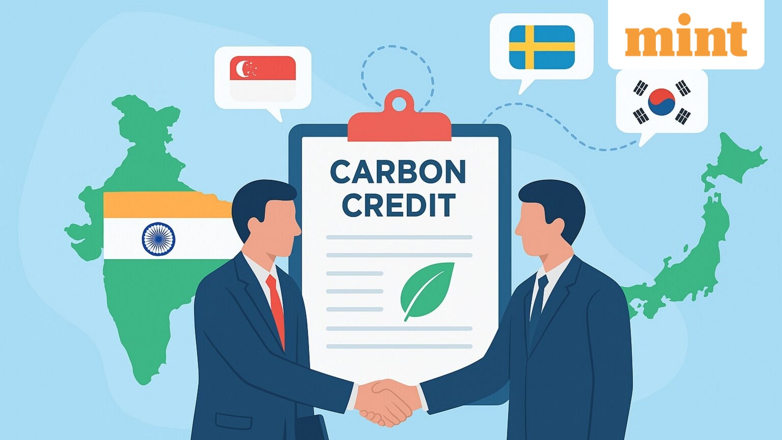 India explores carbon credit deals with Singapore, Sweden and South Korea after deal with Japan