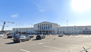 Lithuania's Vilnius airport.