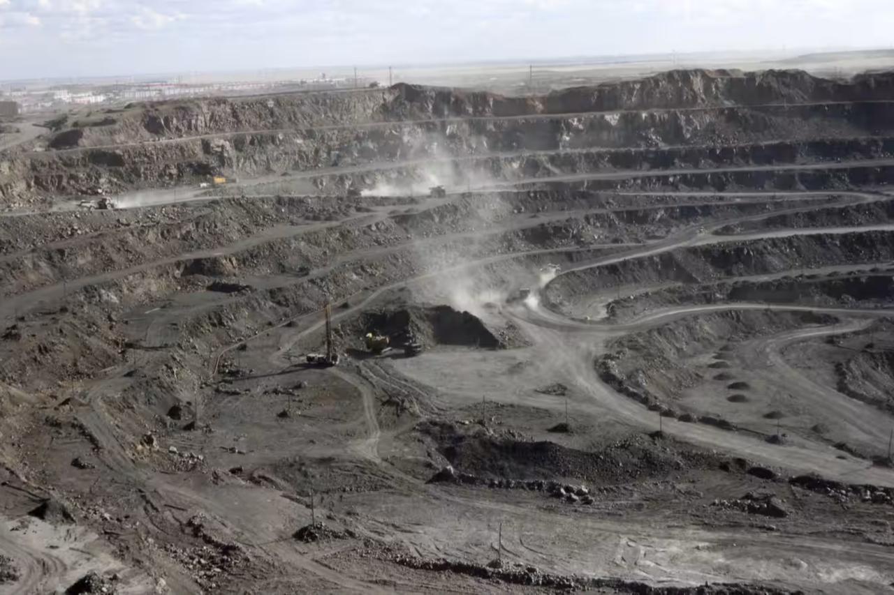 A rare-earth mine in Chinas Inner Mongolia Autonomous Region-China controls the worlds largest reserves of the critical materials (Photo via Kyodo)