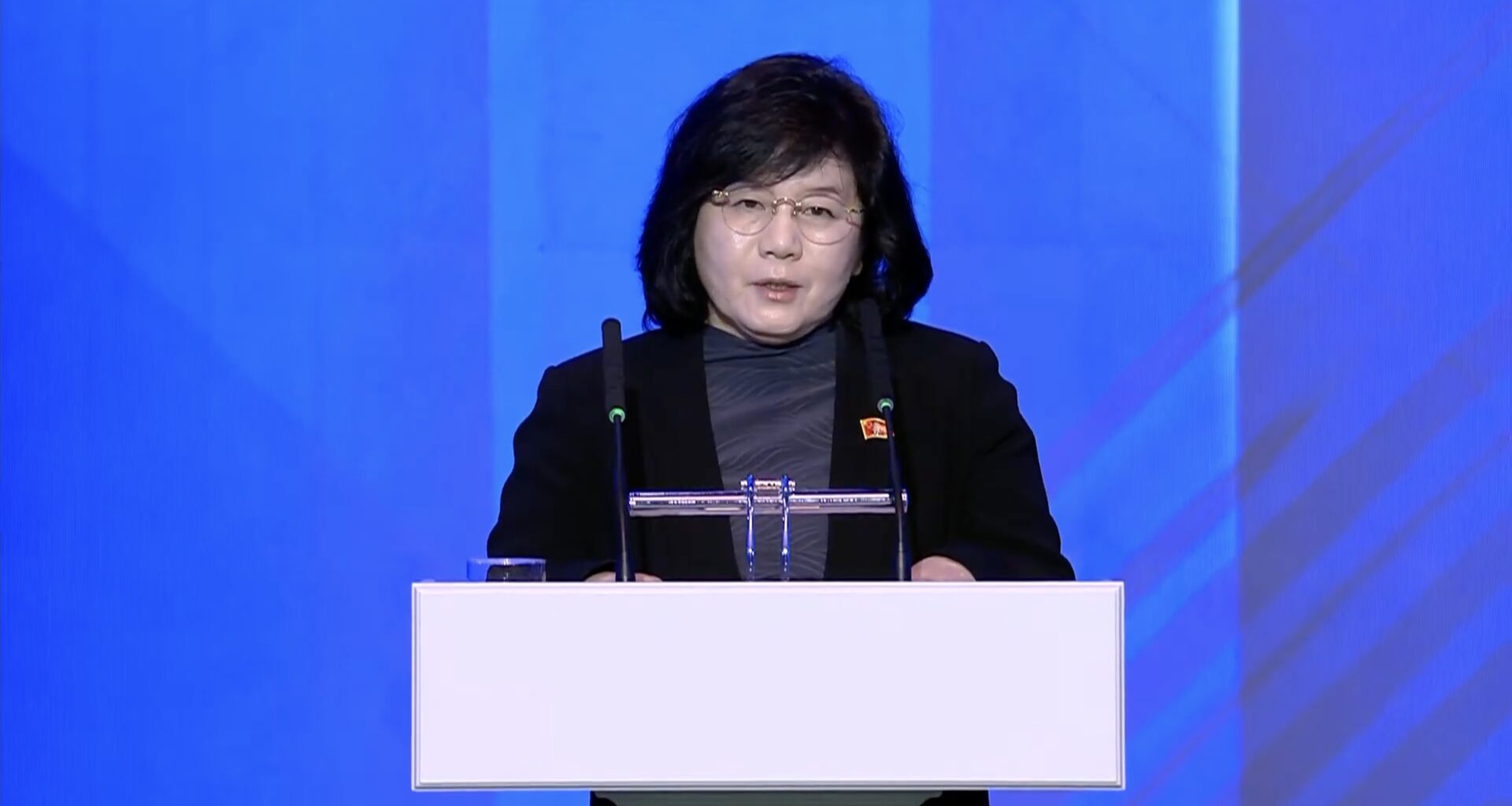 North Korea’s top diplomat denounces US as threat to peace at Belarus forum