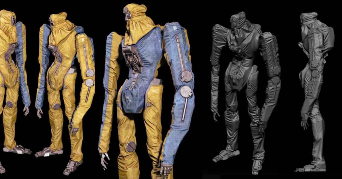 Designing a Robot in a Post-Apocalyptic Environment Using ZBrush