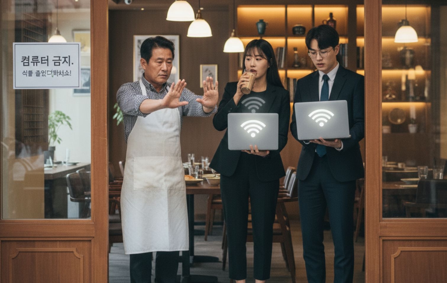 South Korea, restaurant owner says enough is enough to guests with laptops | Latest news
