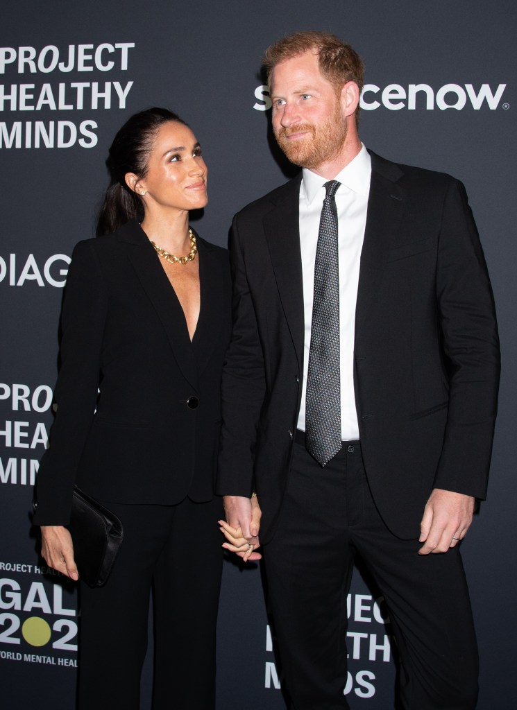 Meghan Markle and Prince Harry at event in New York