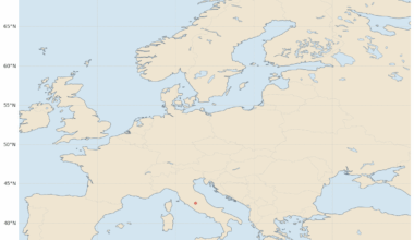 [OC] 💫 Observed Meteorite Landings Across Europe (920 - 2010)