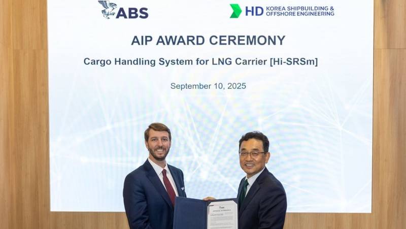 ABS Greenlights HD KSOE’S LNG And Ethane Cargo Handling