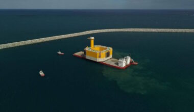 Croatian company Brodosplit delivers equipment for French floating wind farm pilot project
